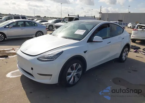 2023 Tesla Model Y Awd/Long Range Dual Motor All-Wheel Drive from USA, damaged, VIN 7SAYGDEE9PA081795